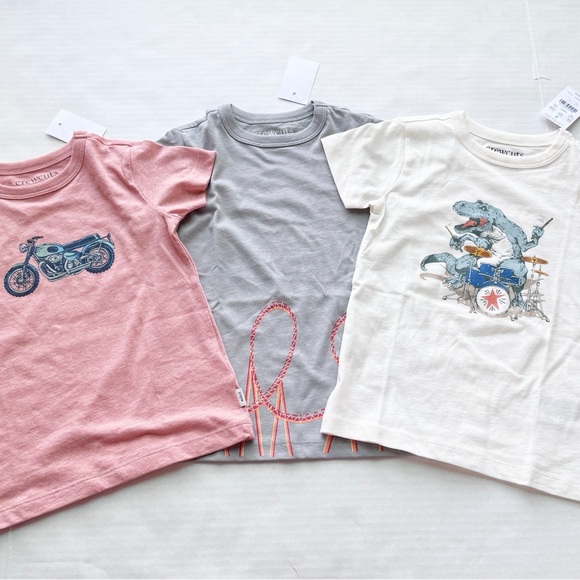 Crewcuts Boy New Roller Coaster T-Shirt 
in Gray/Orange NWT Size XXS 2-3Y - Picture 13 of 14